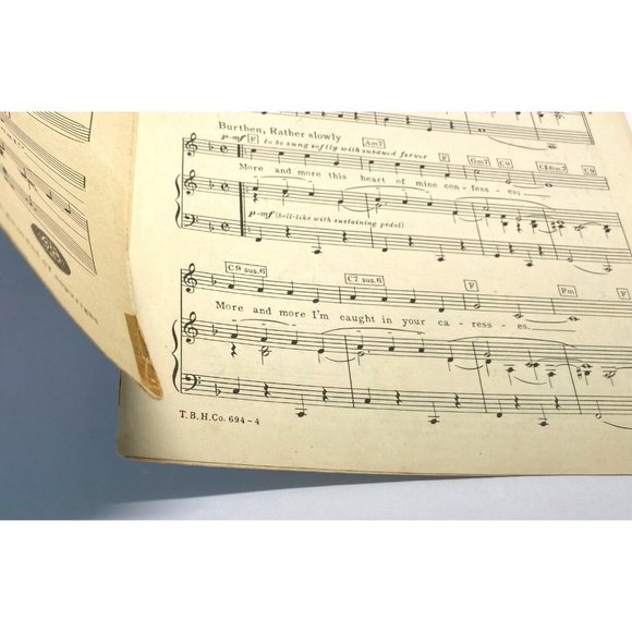 More and More Piano Sheet Music From Can't Help Singing by Jerome Kern 1945 - Picture 2 of 5